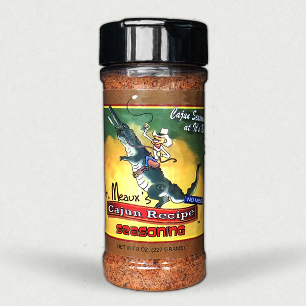 Cajun Seasoning Regular Dr. Meaux's Cajun Recipe Seasonings